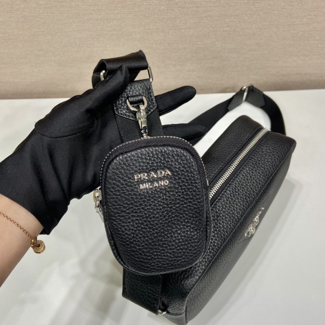 Pra*a 1bh182 crossbody bag -22*14.5*8cm