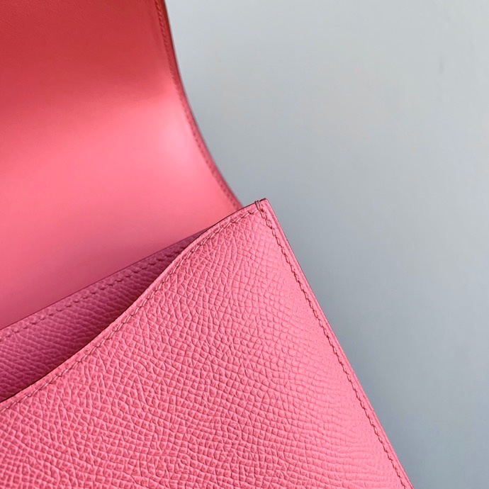 H**mes constance epsom leather-19cm