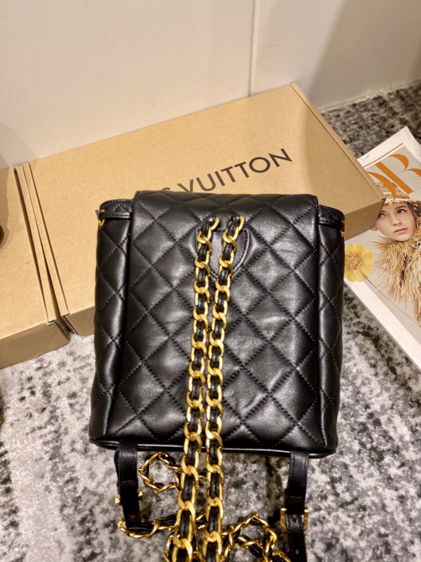 Ch@nel Vintage Backpack