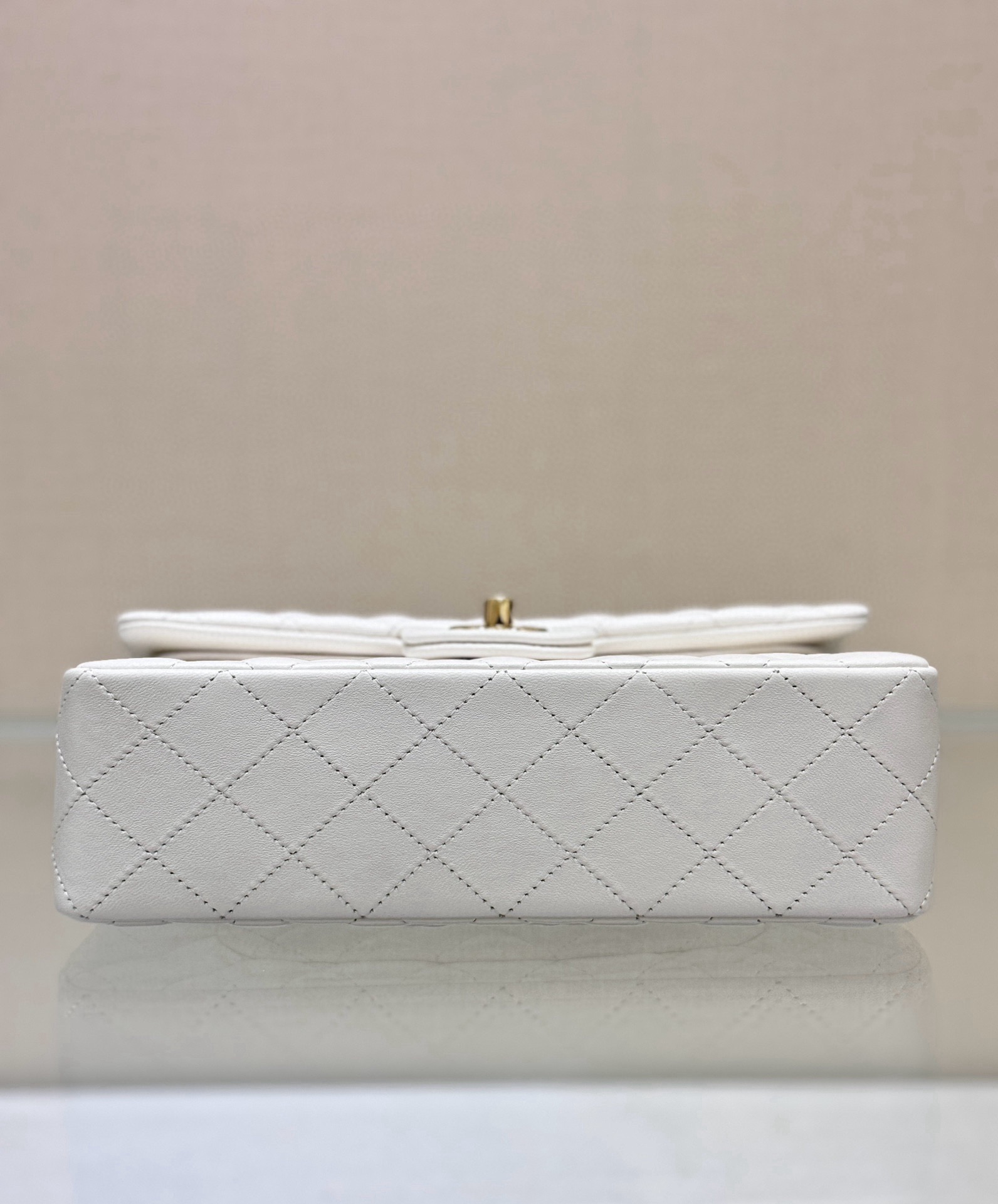 Ch@nel Flap Bag-Lambskin Leather-23CM