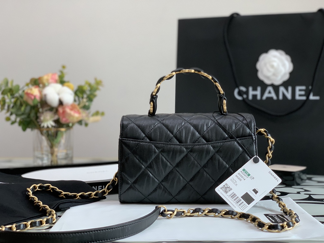 Ch@nel Flap Bag-20*13*9CM