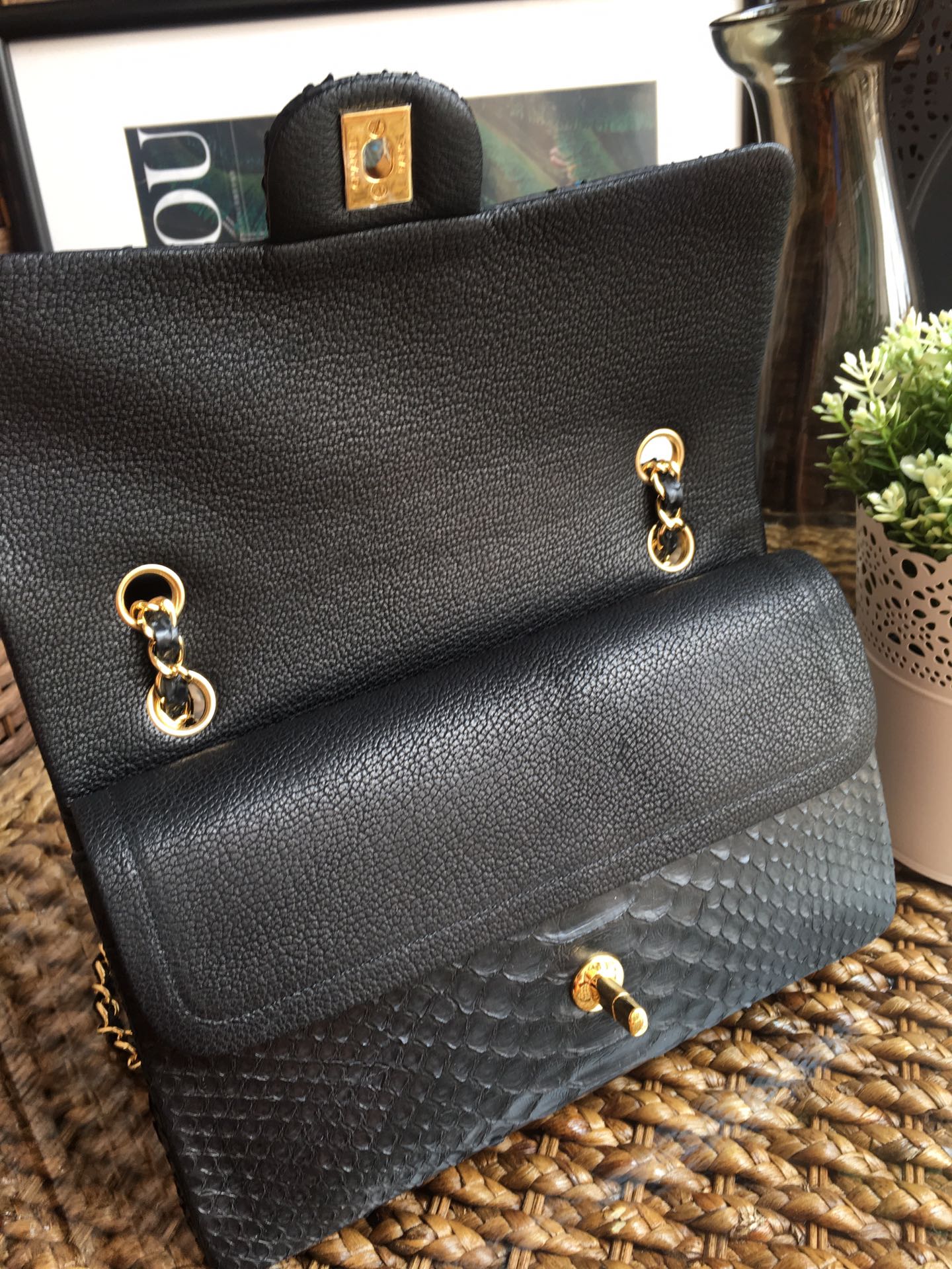Ch@nel Flap Bag-25CM