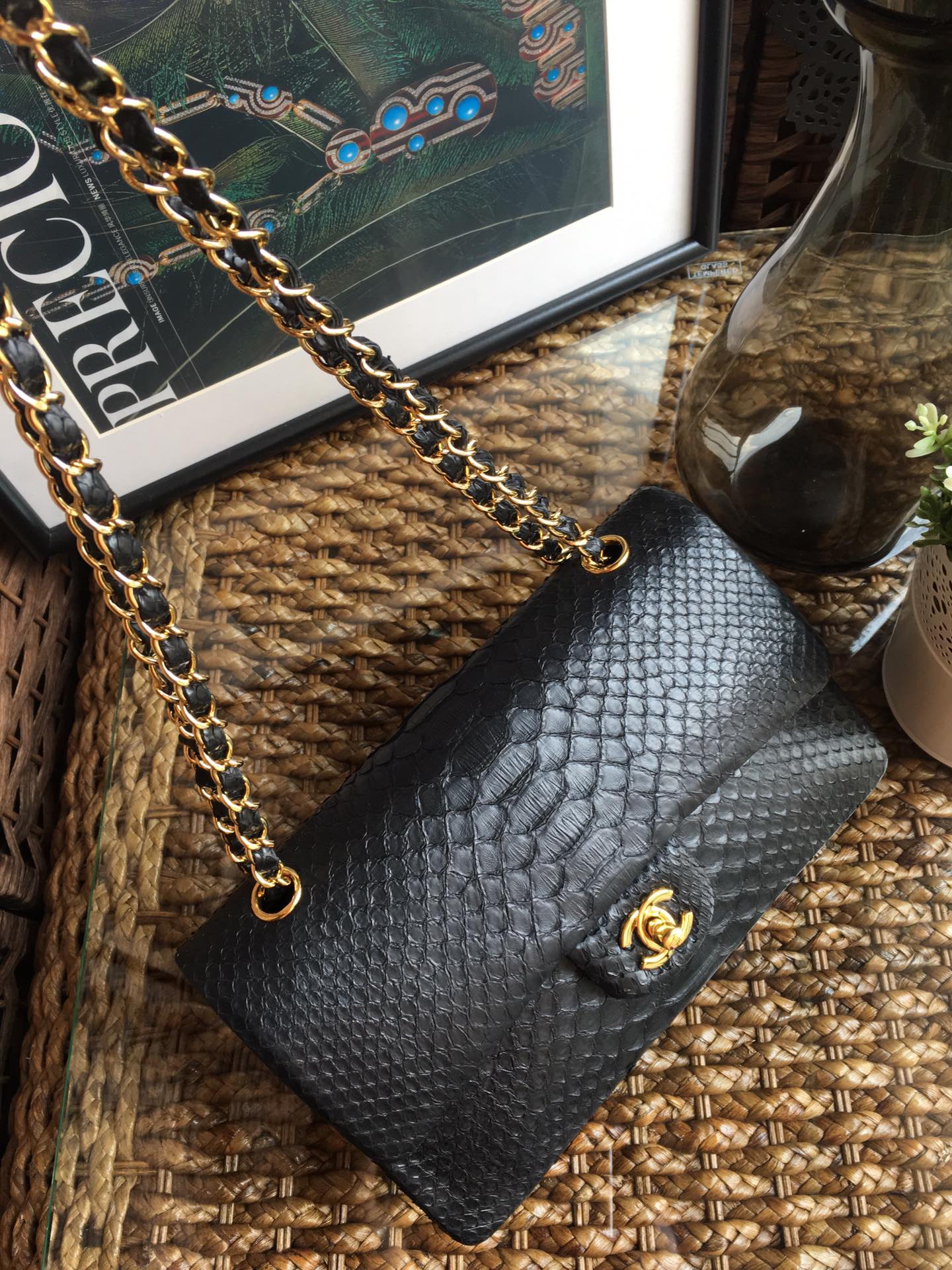 Ch@nel Flap Bag-25CM