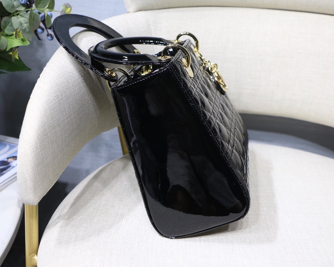 lady D*or handle bag-24cm