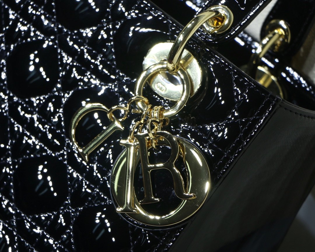 lady D*or handle bag-24cm