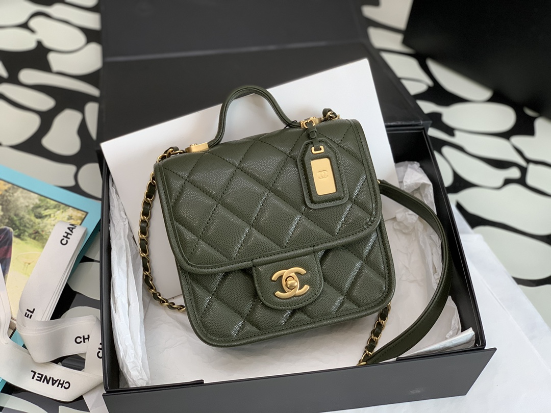 Ch@nel Flap Bag-17*20.5*6CM