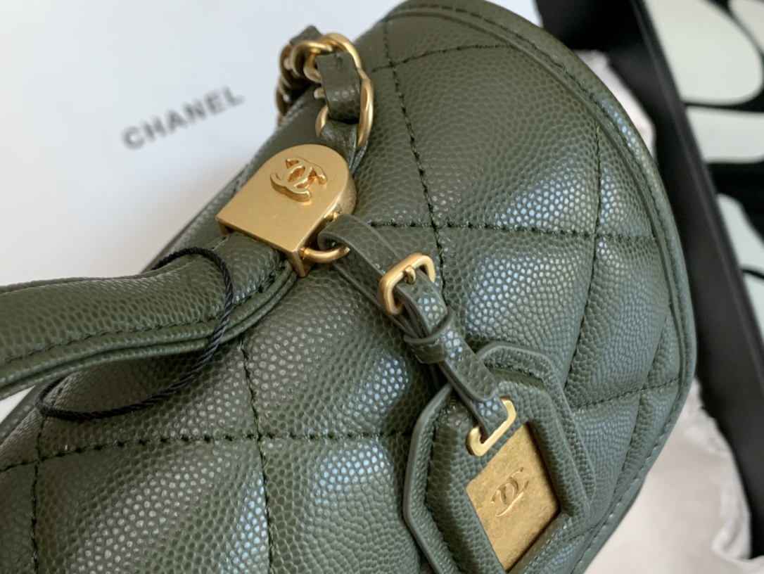 Ch@nel Flap Bag-25*21*7CM