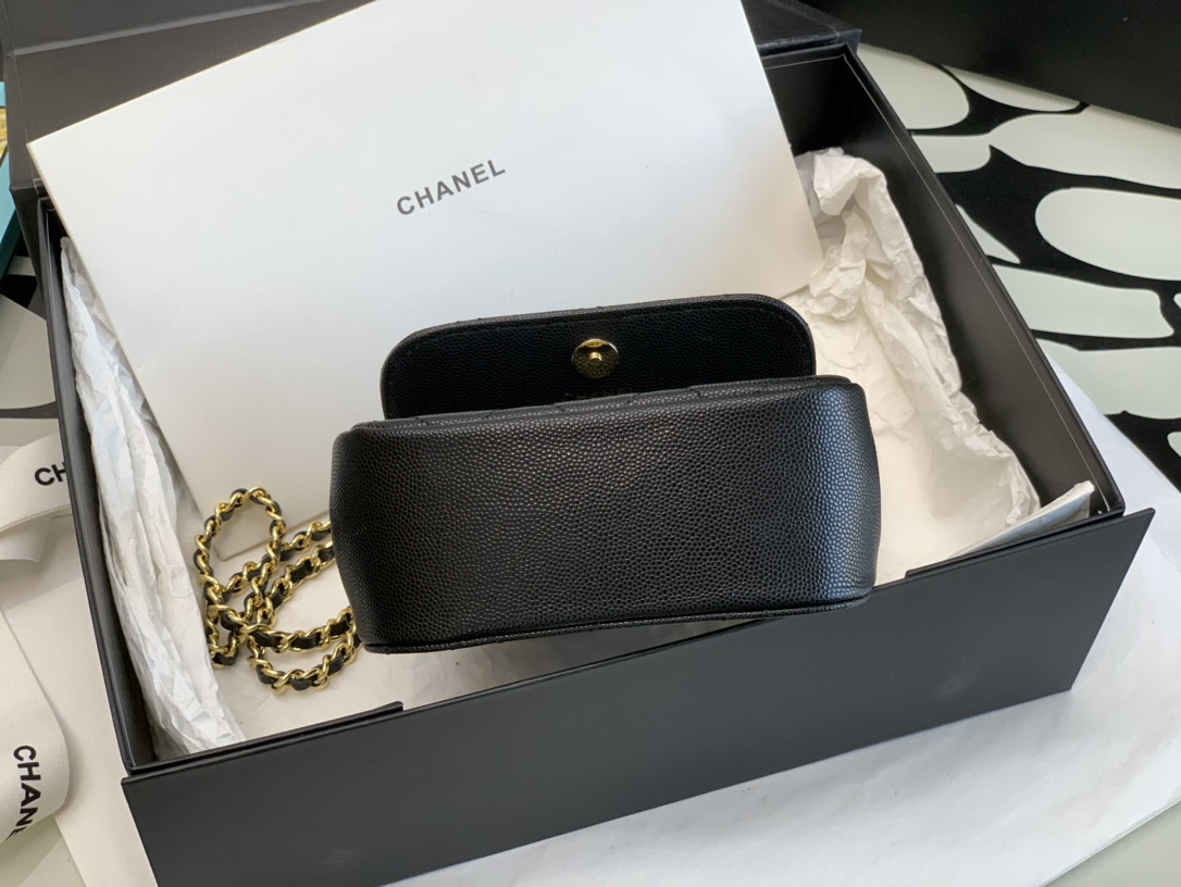 Ch@nel Flap Bag-12.5*14*6CM