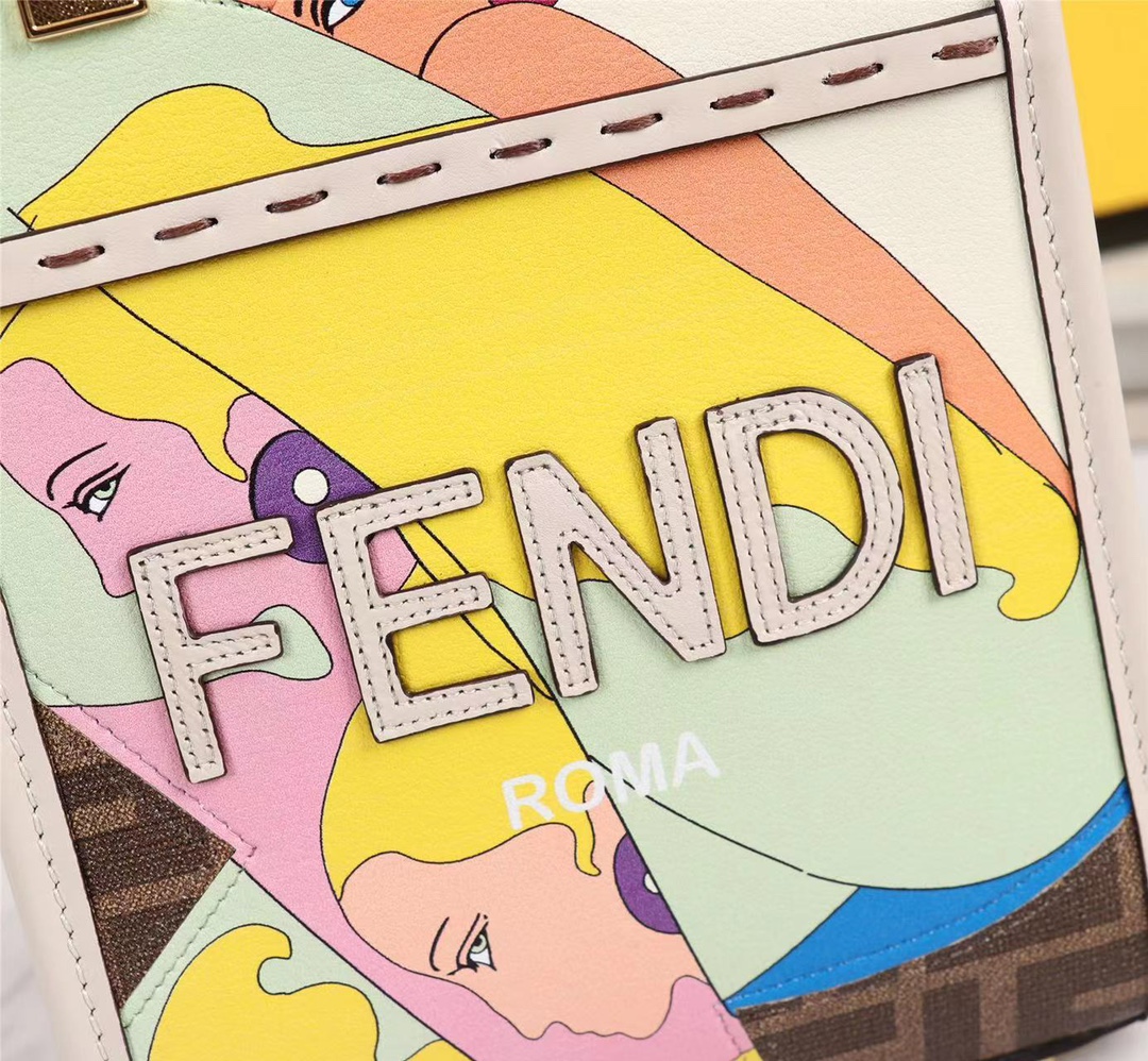 F**di mini tote bag-13*18*6.5cm