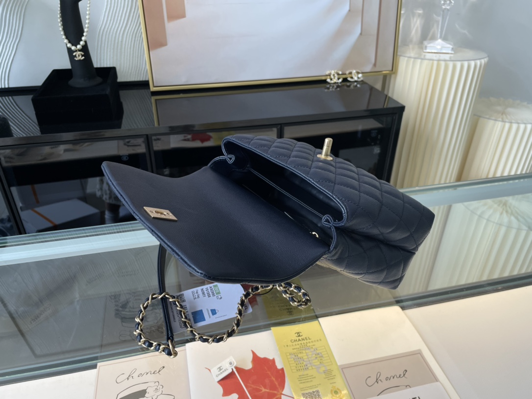 Ch@nel Coco Handlebag-23CM