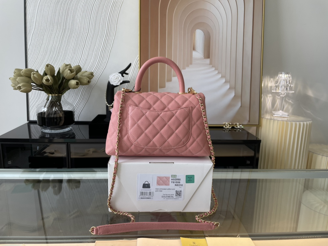 Ch@nel Coco Handlebag-23CM