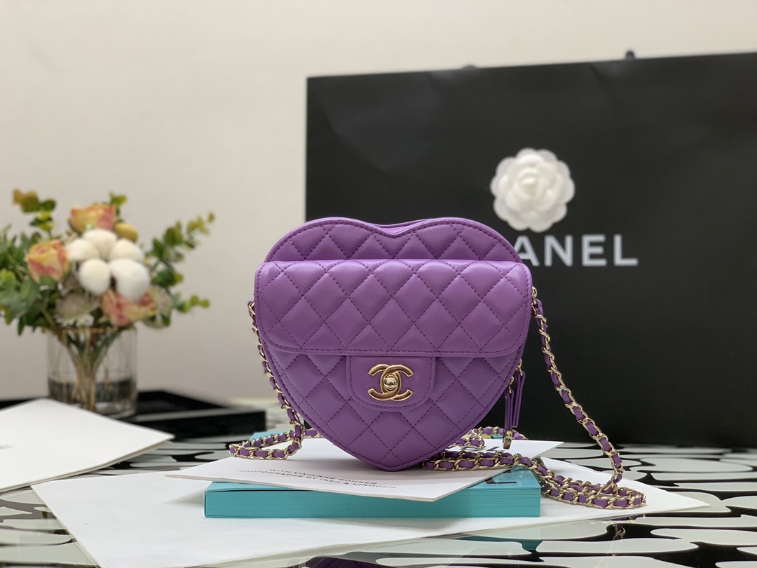 CHANLE Heart Bag-18*17*5CM