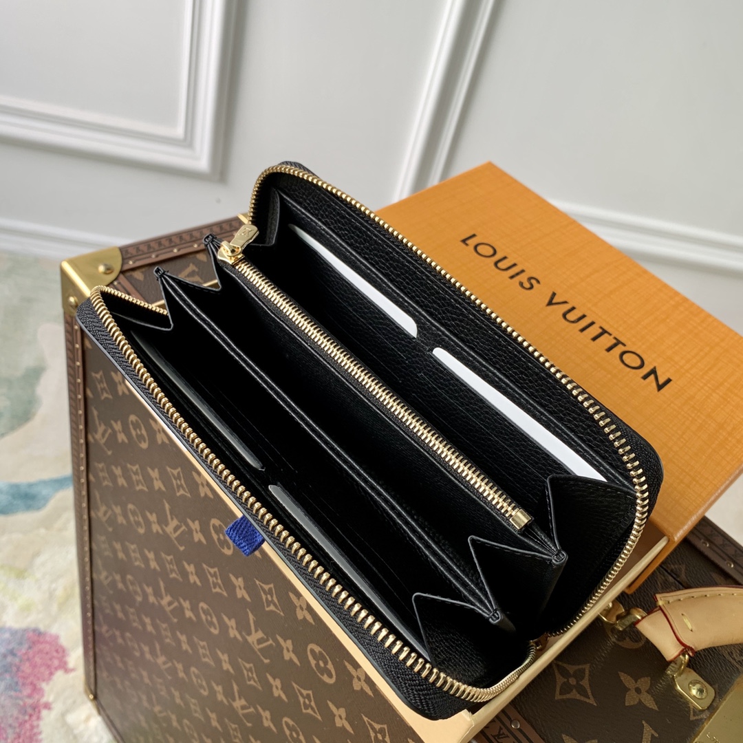 l0*is V*t0n monogram vernis zippy wallet m81141-19.5x10.5x2.5cm