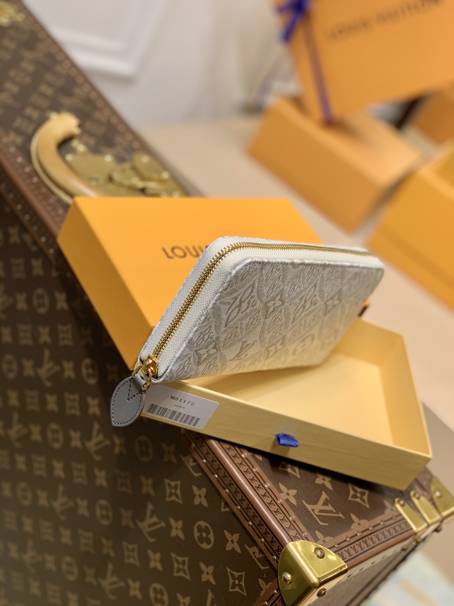 l0*is V*t0n zippy wallet m81172-20*10cm