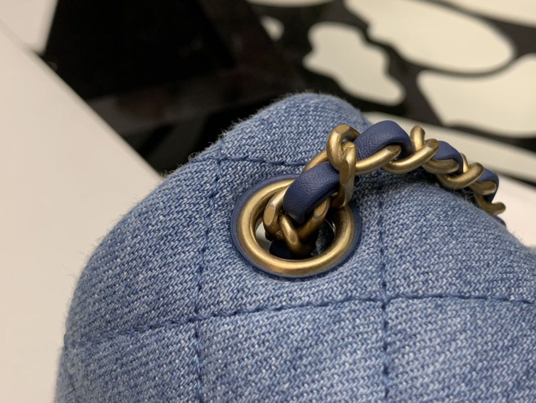 Ch@nel Flap Bag-13*18*7CM