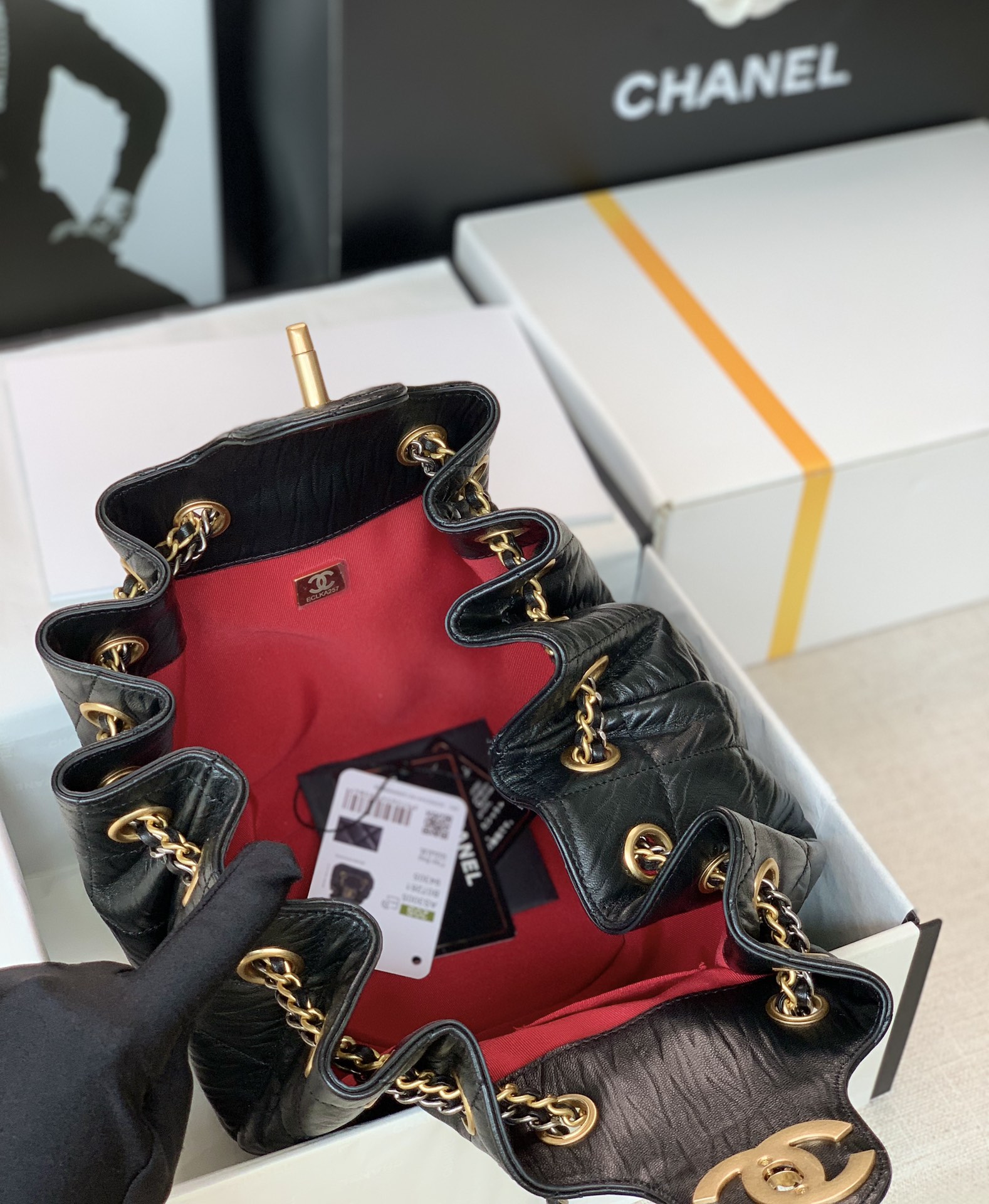 Ch@nel 2022SS Dumpling Bag