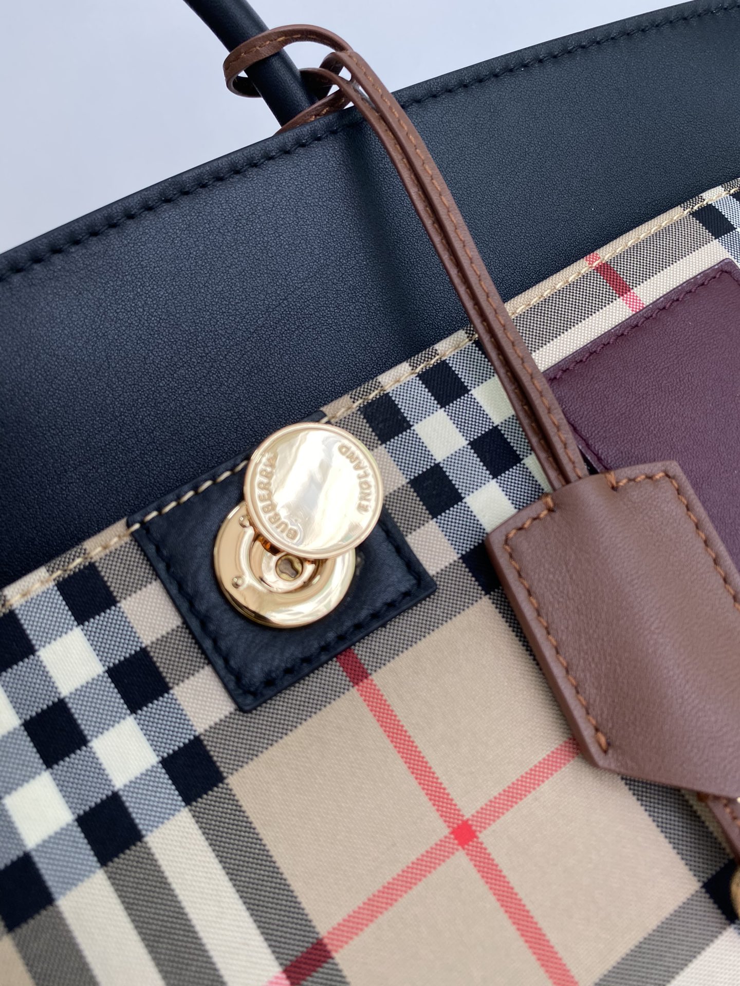 B**rry society vintage tote-28*36*29cm