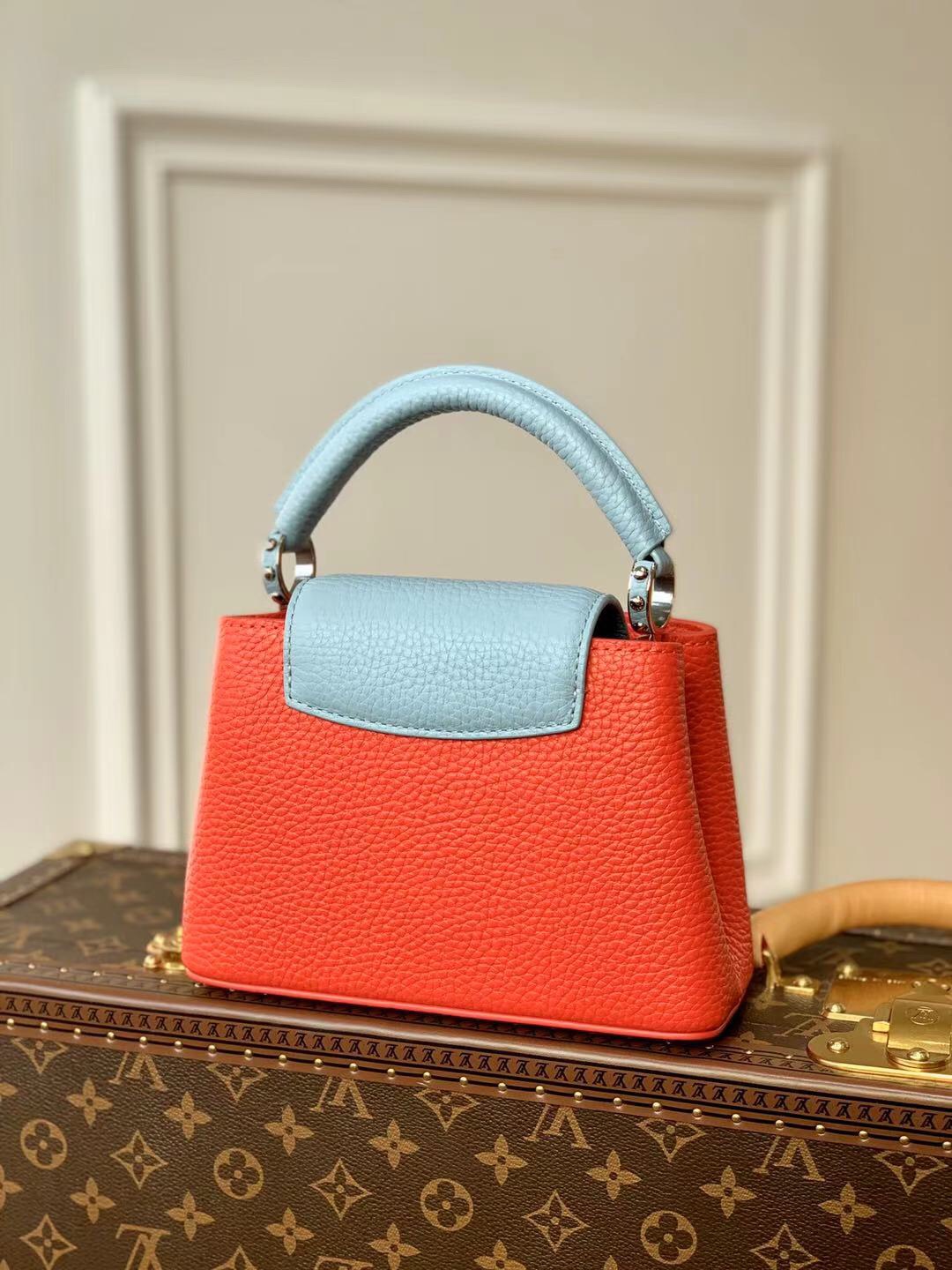 l0*is V*t0n mini capucines handlebag-21*14*8cm