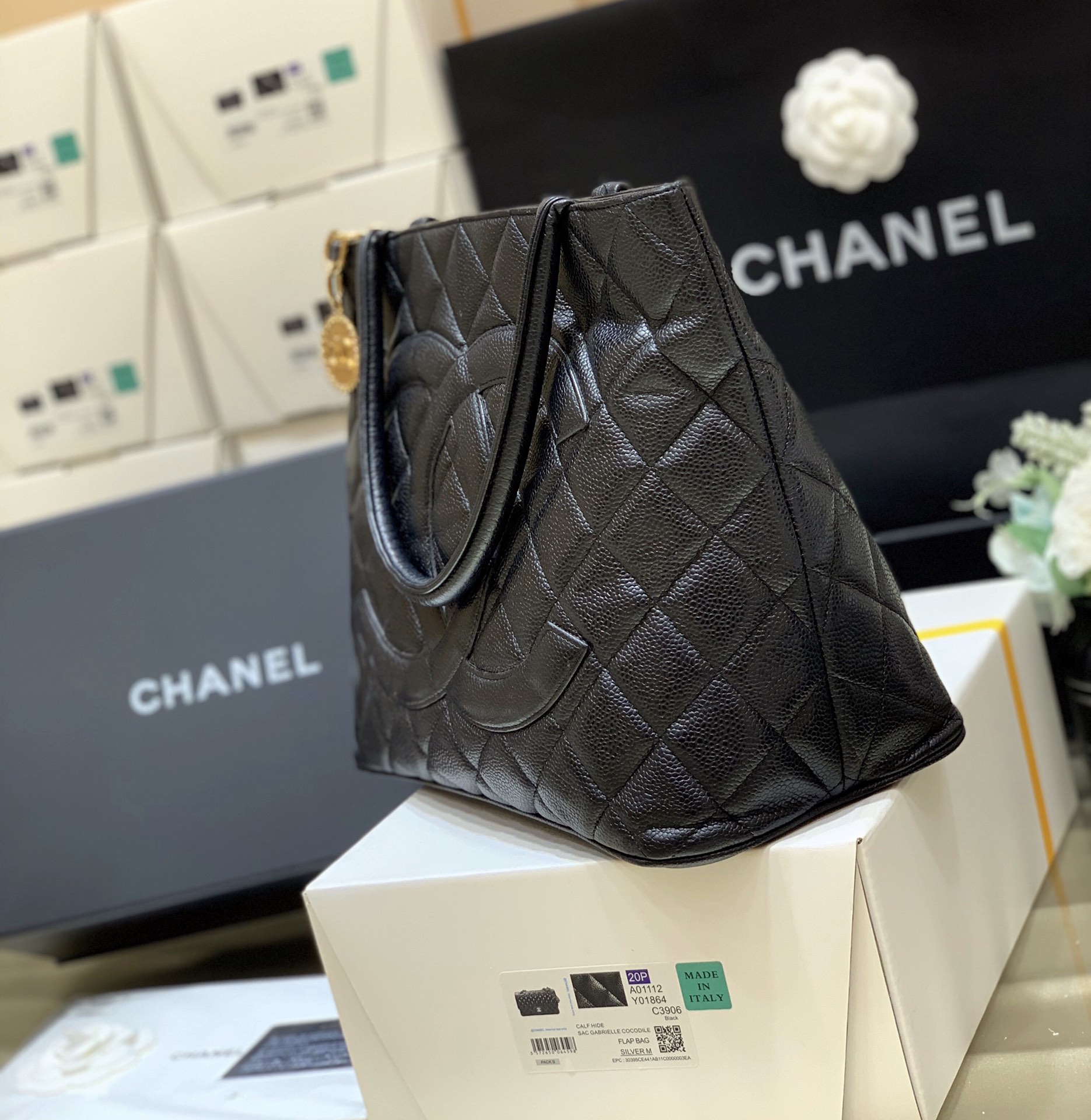 Ch@nel Vintage Tote-30x24CM