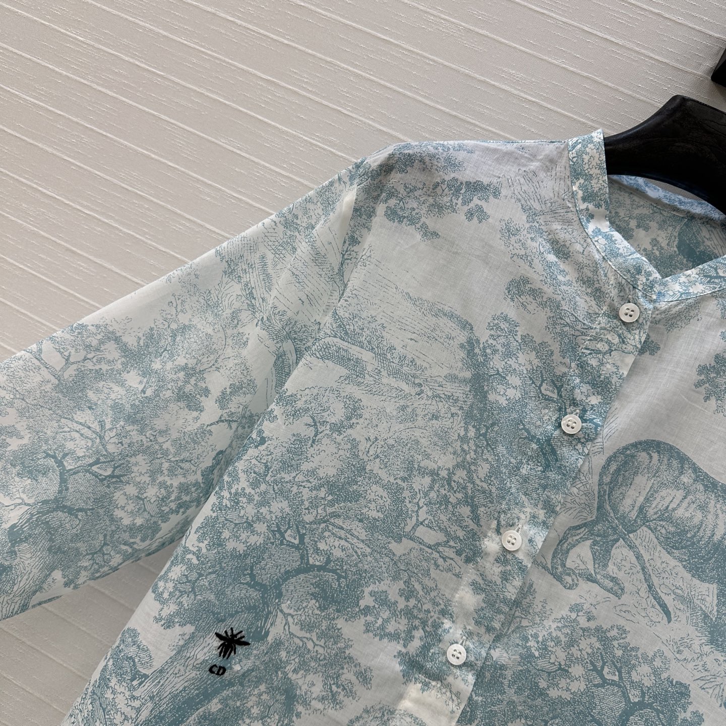 Di*or 2525ss Sauvage Printed Shirt