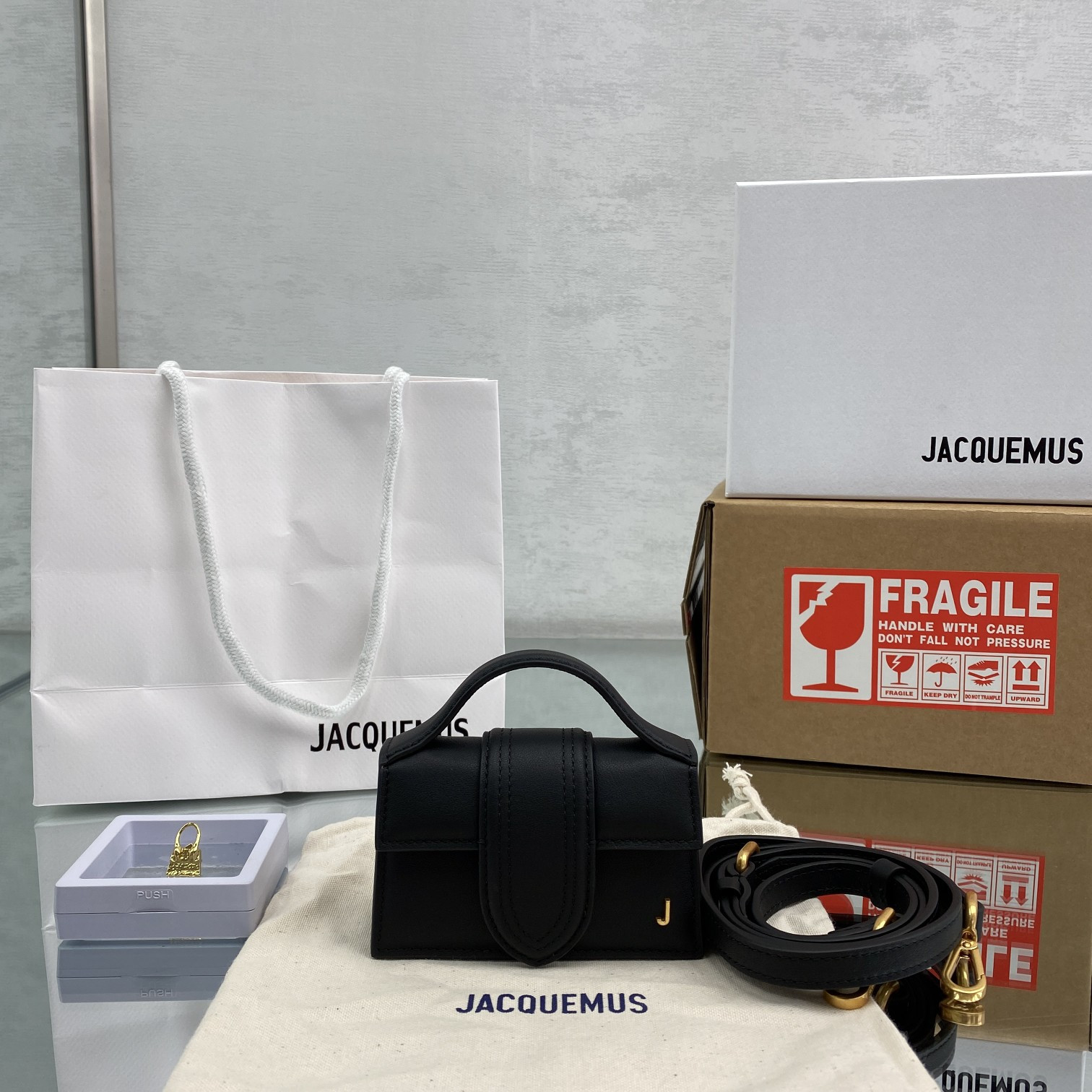 Ja*qvemvs bamninomini bag-11x5x6.5cm