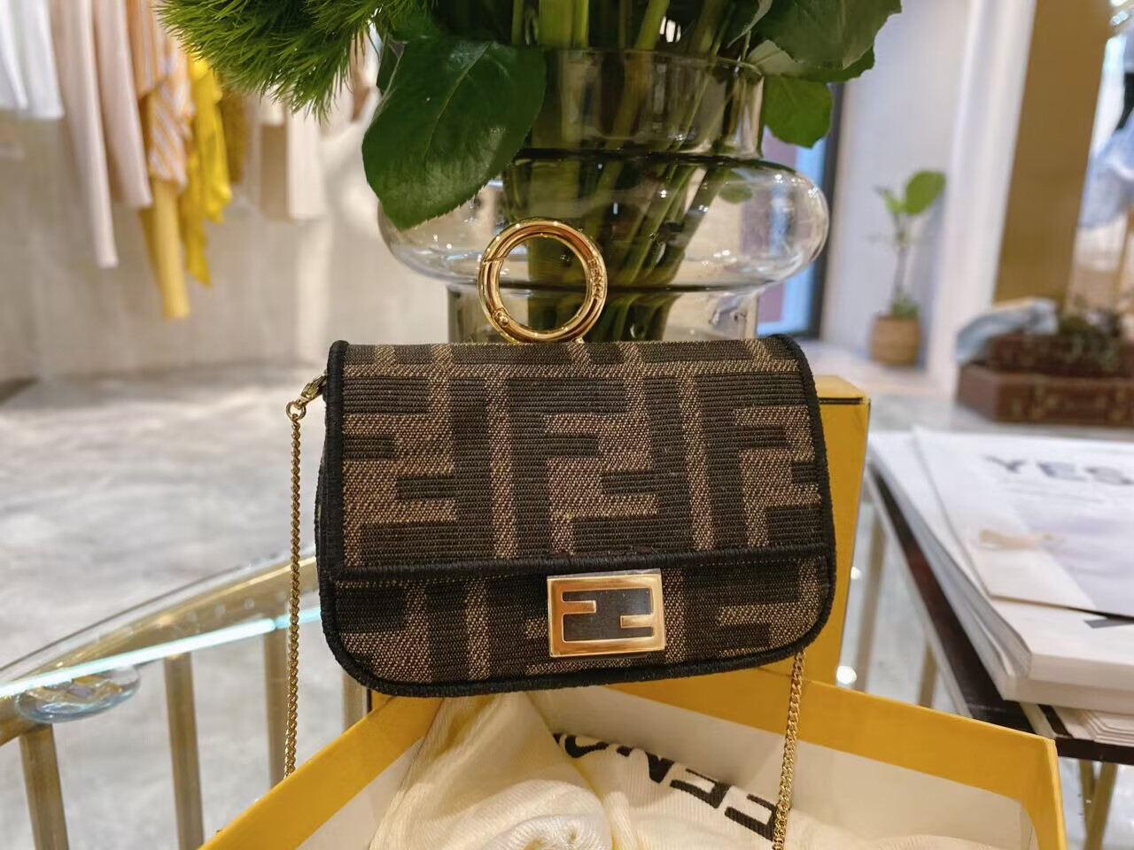 F**di baguette bag-11×6.5×2.5cm