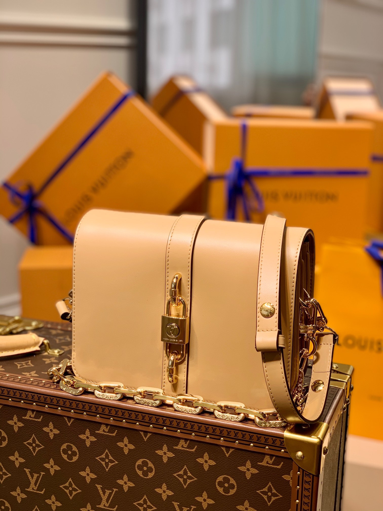 l0*is V*t0n rendez-vous handbags-m57745-17*22*7cm