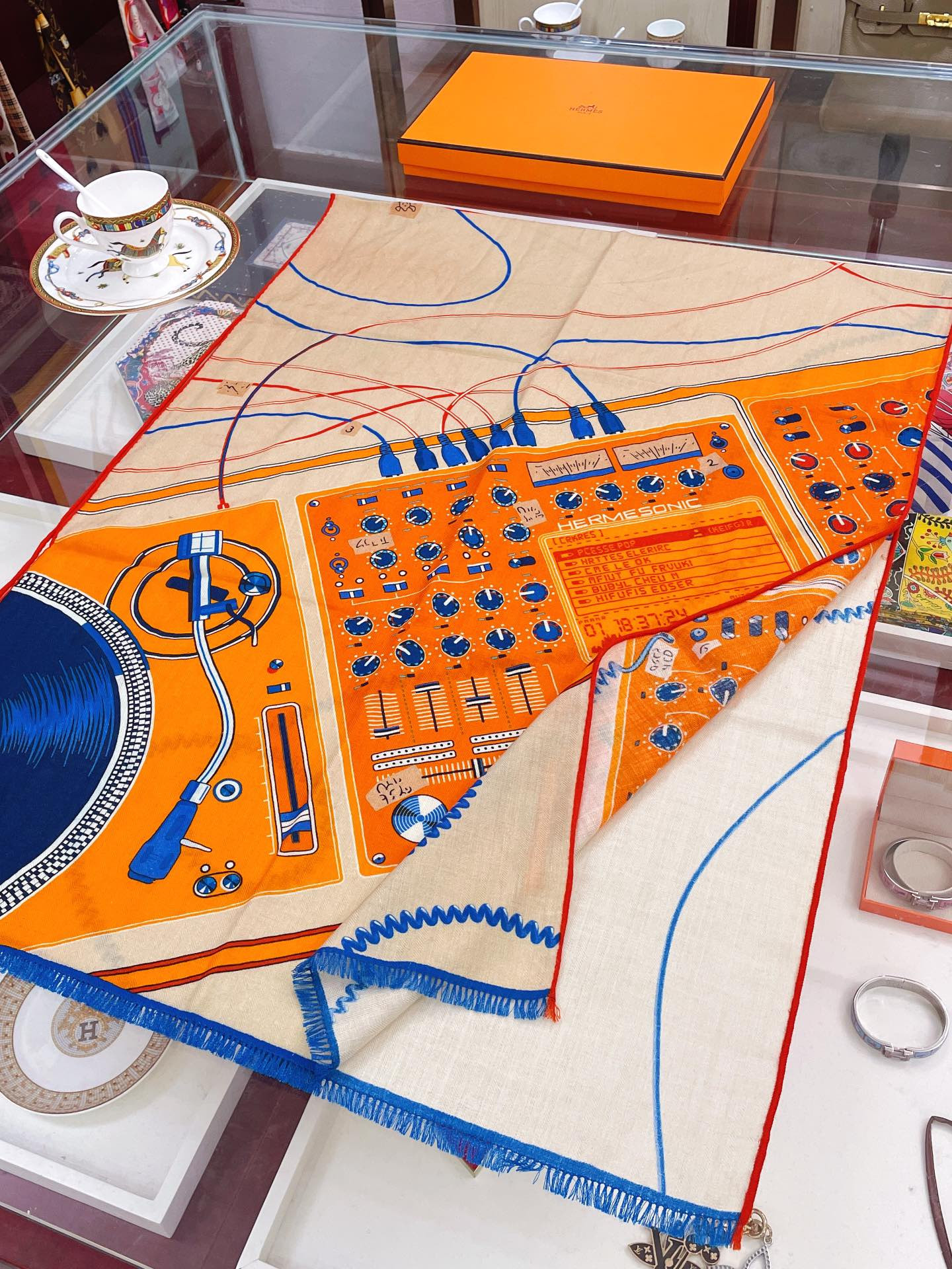 H**mes cashmere scarf-80*200cm