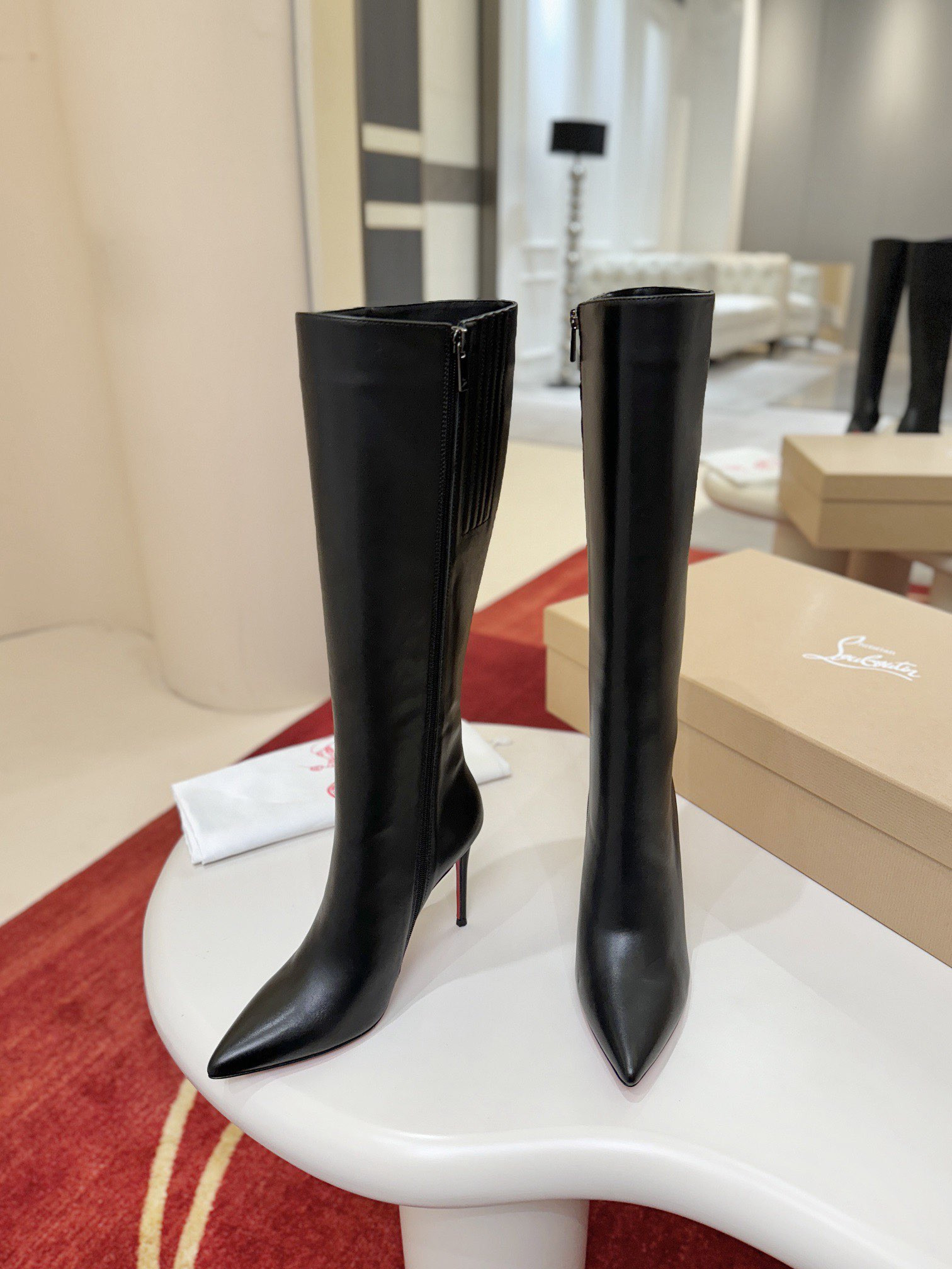 Chr1st1an louboutin boots-10cm