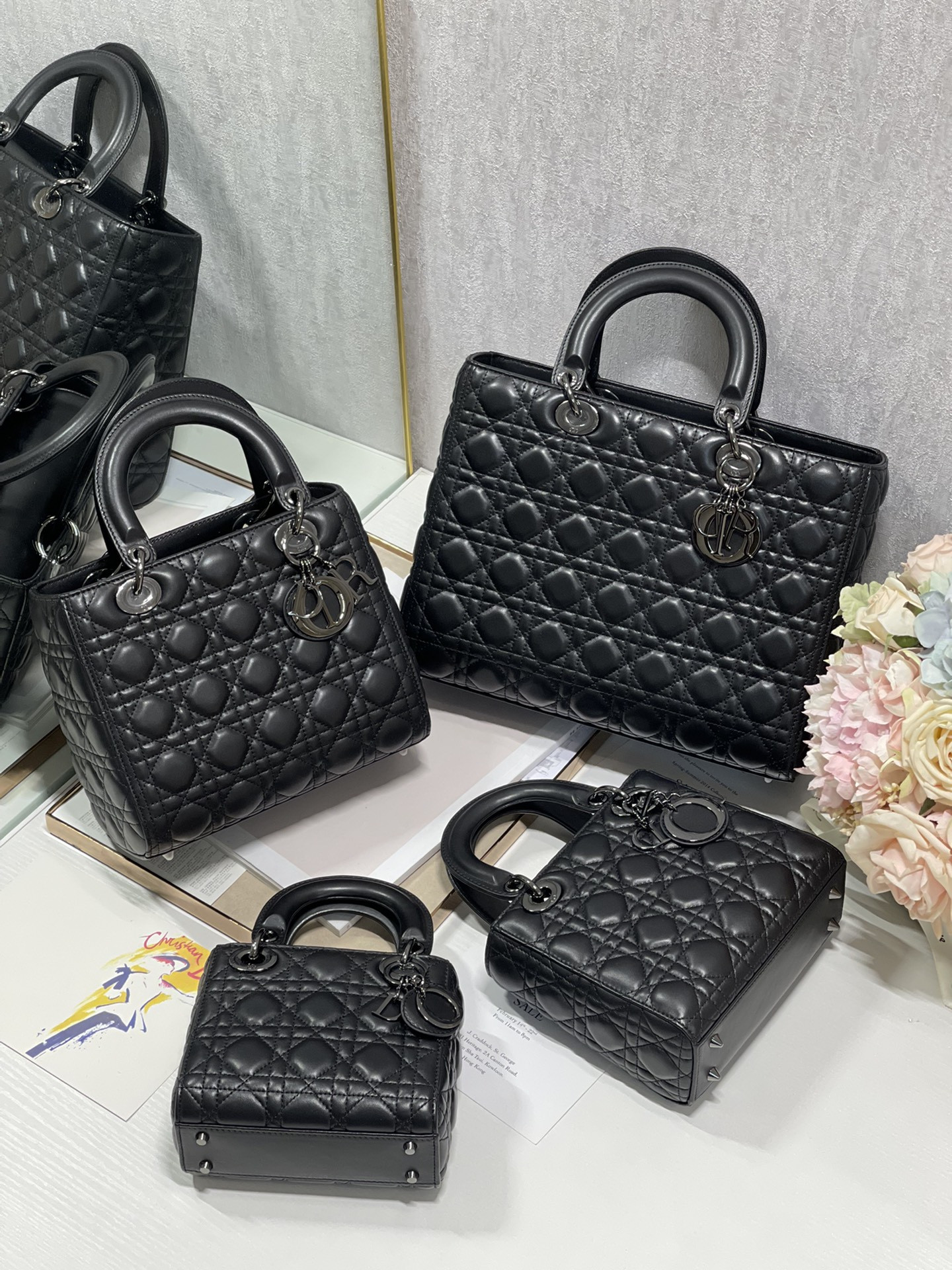 lady D*or handle bags