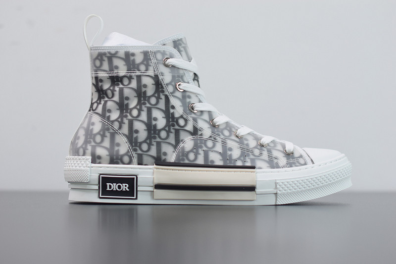 D*or high top logo oblique sneakers