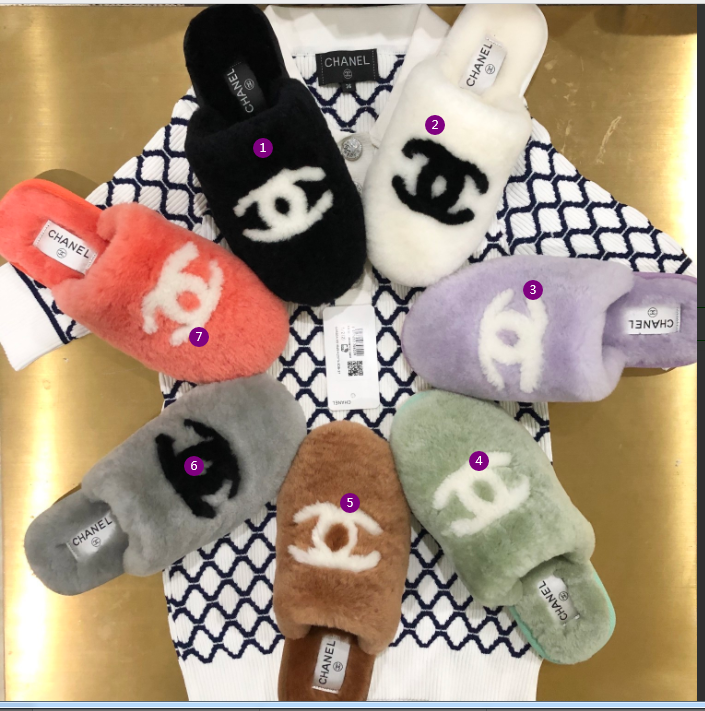 Ch@nel Slippers
