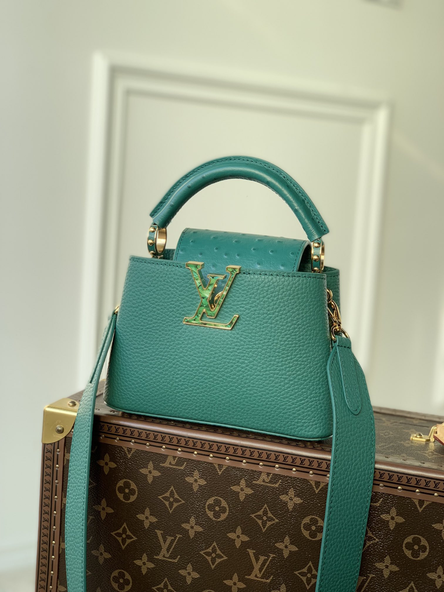 l0*is V*t0n mini capucines handlebag-m21168-21*14*8cm