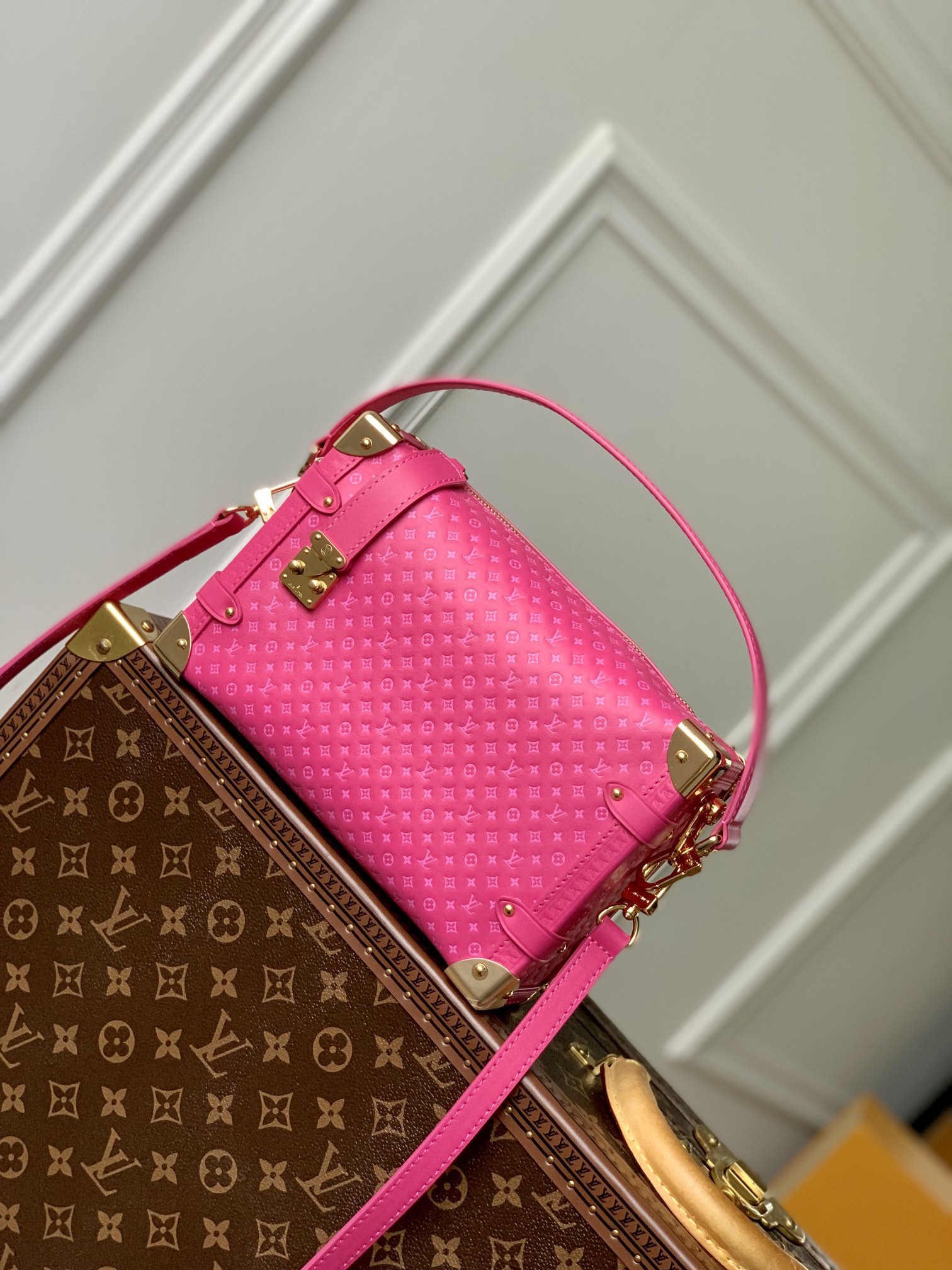 l0*is V*t0n petite malle handbags-m46358-21 x 14 x 6cm