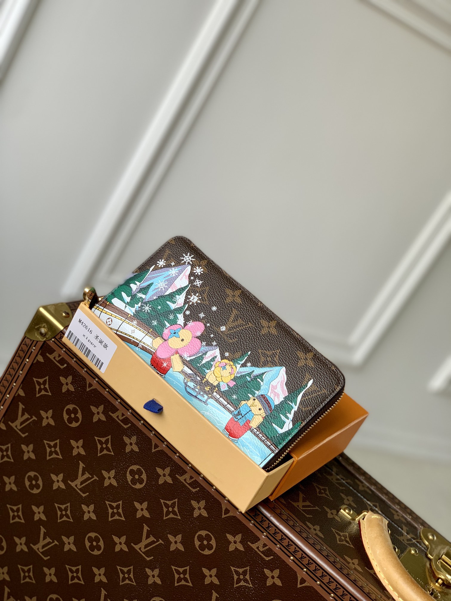 l0*is V*t0n zippy wallet m60018-19.5 x 10.5 x 2.5cm