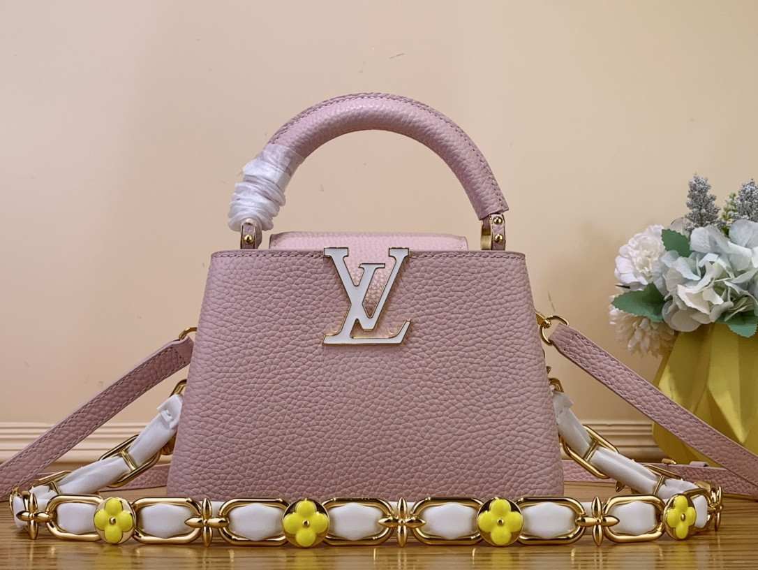 l0*is V*t0n mini capucines handlebag-21*14*8cm