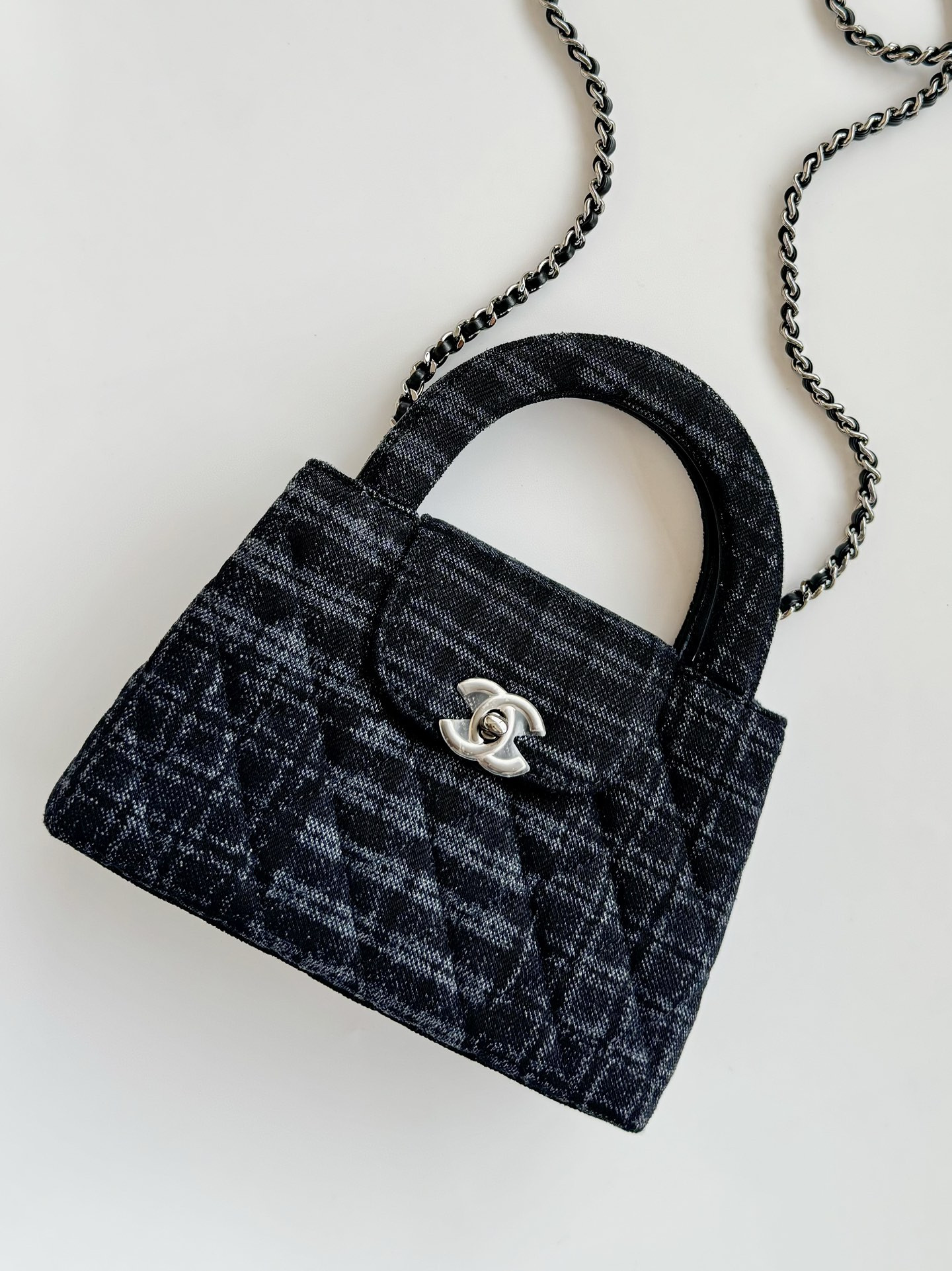 Ch@Nel Kelly Chain Bag-13*19*7CM