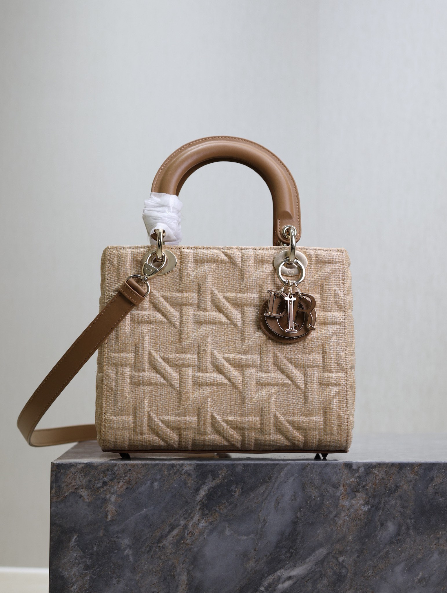 lady D*or handle bag-24cm