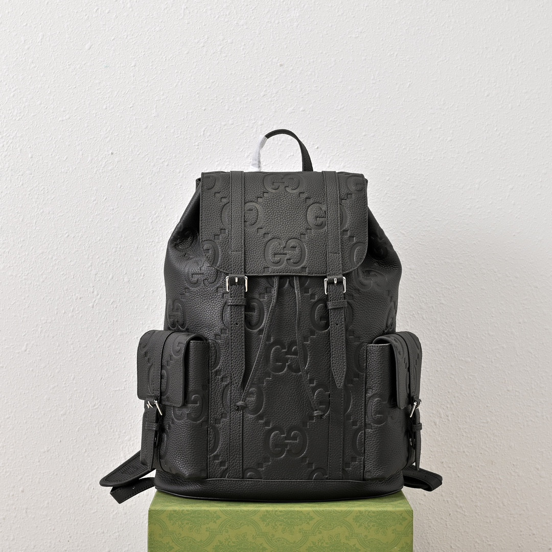 Gvc*1 medium jumbo gg backpack-black-41*34*12cm