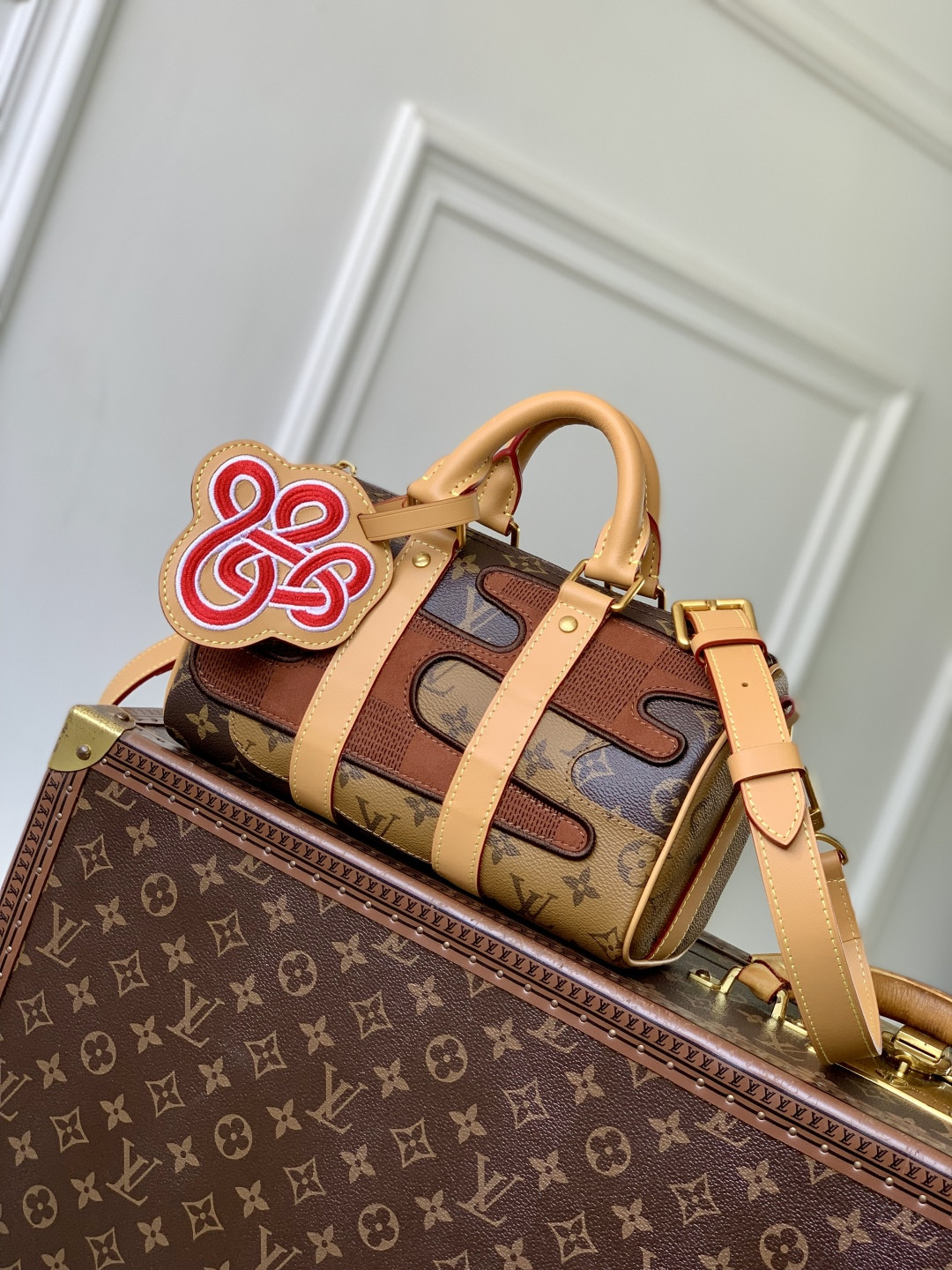 Lv Keepall Bandoulière 25-25x 19 x 15CM