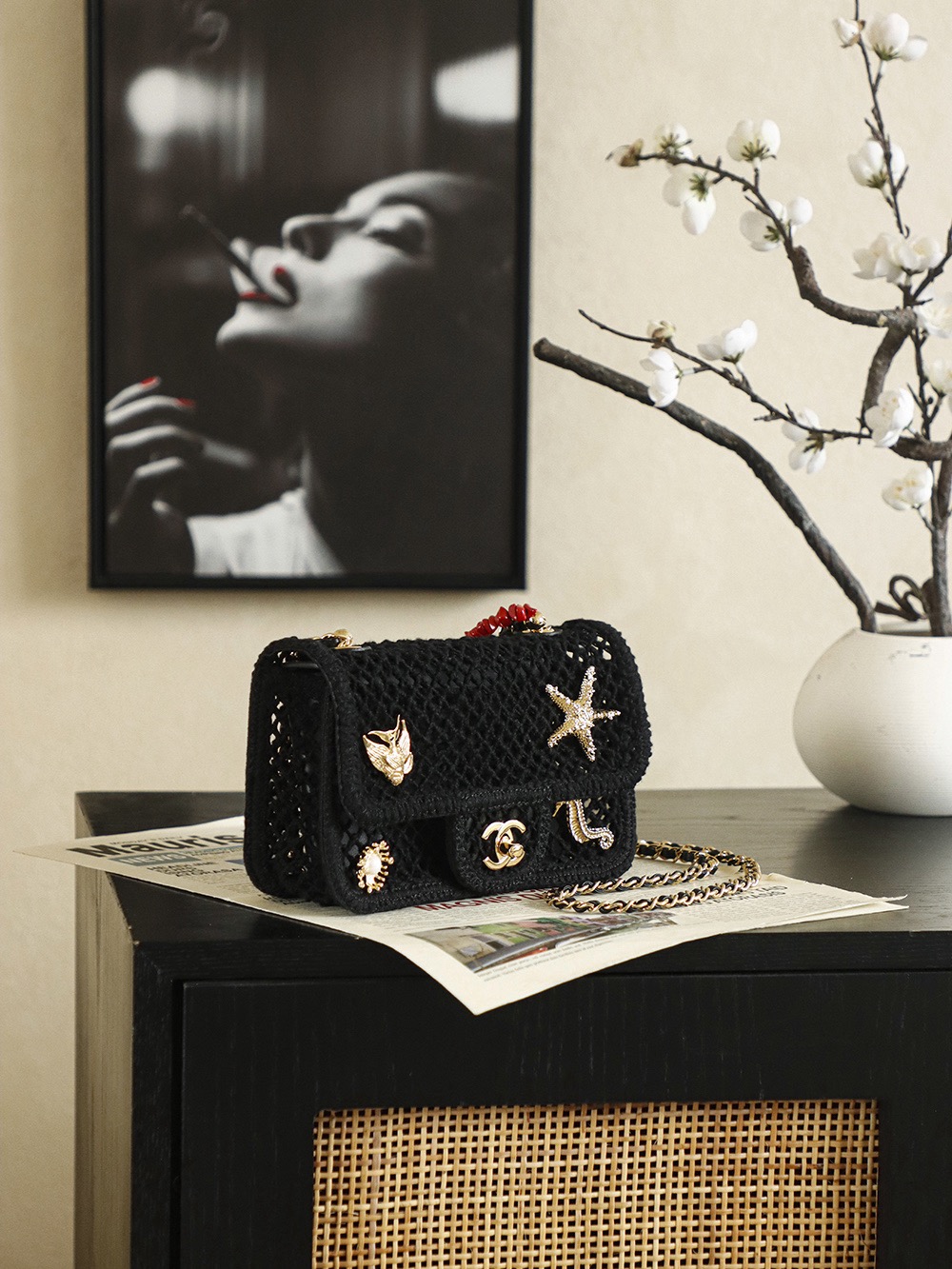 Ch@nel Coco Beach 2026 Bag-14*21*6CM