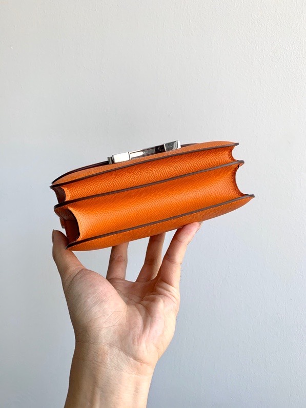 H**mes constance epsom leather-19cm