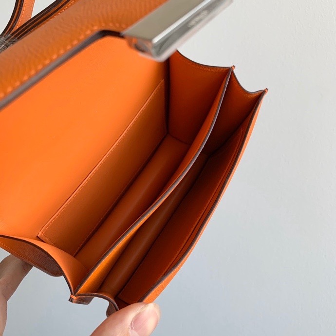 H**mes constance epsom leather-19cm