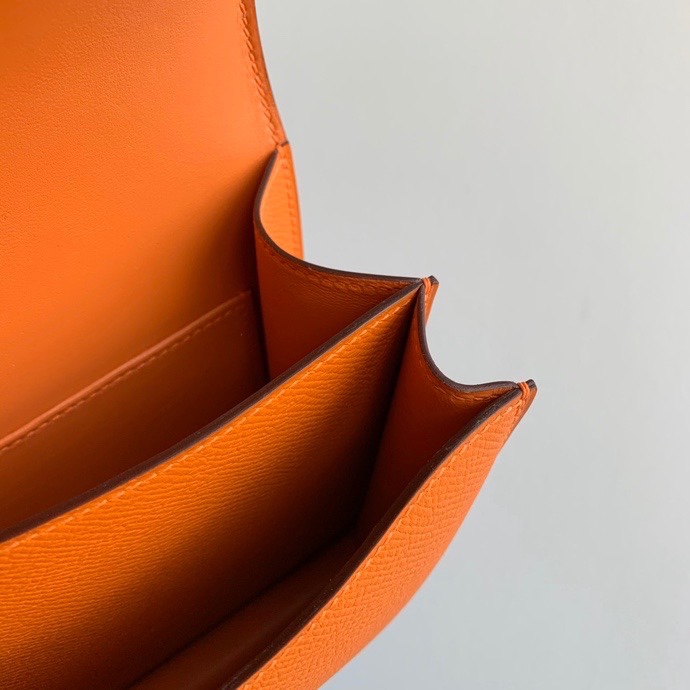 H**mes constance epsom leather-19cm