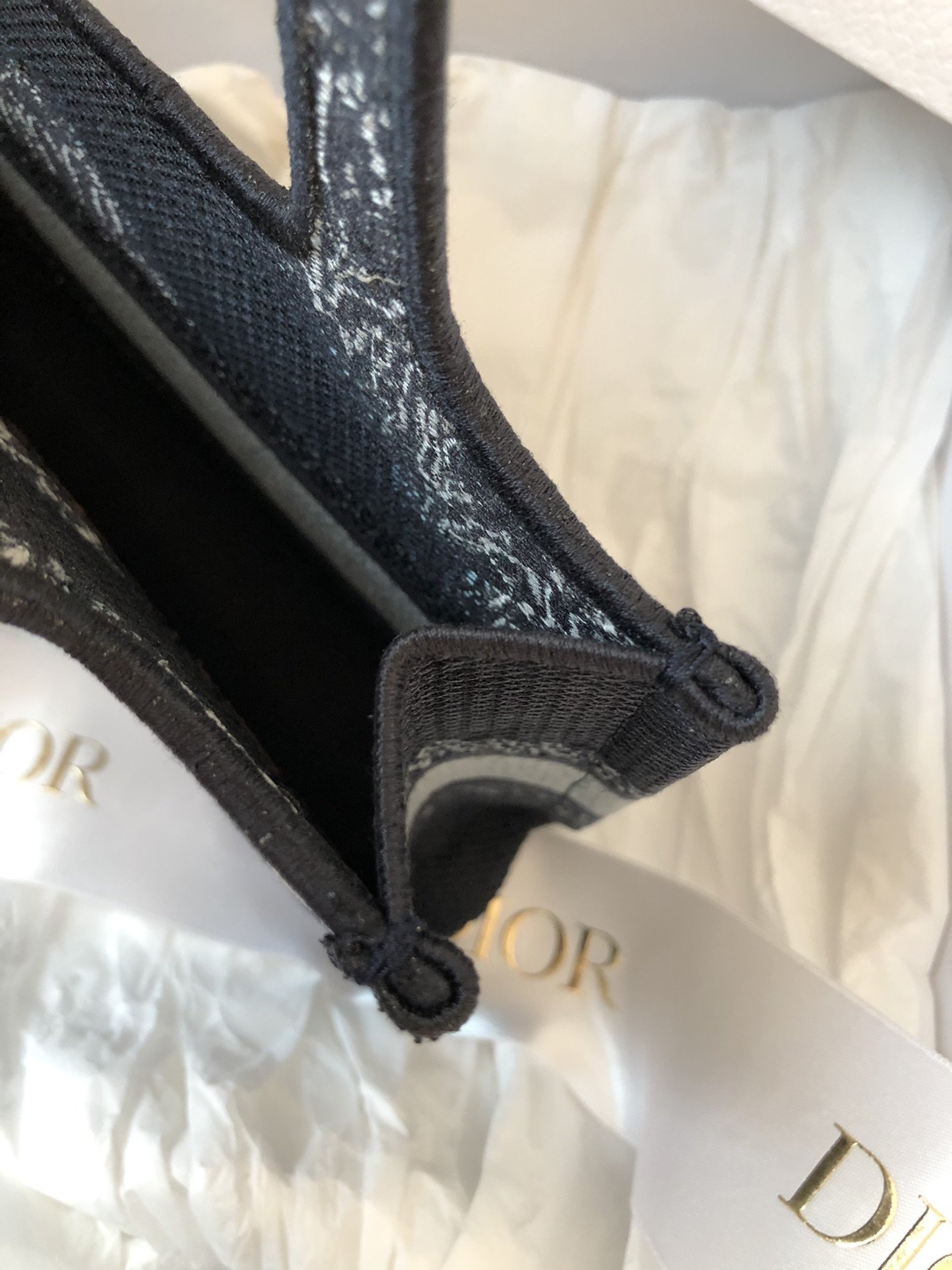 D*or mini book tote-23*17*7cm