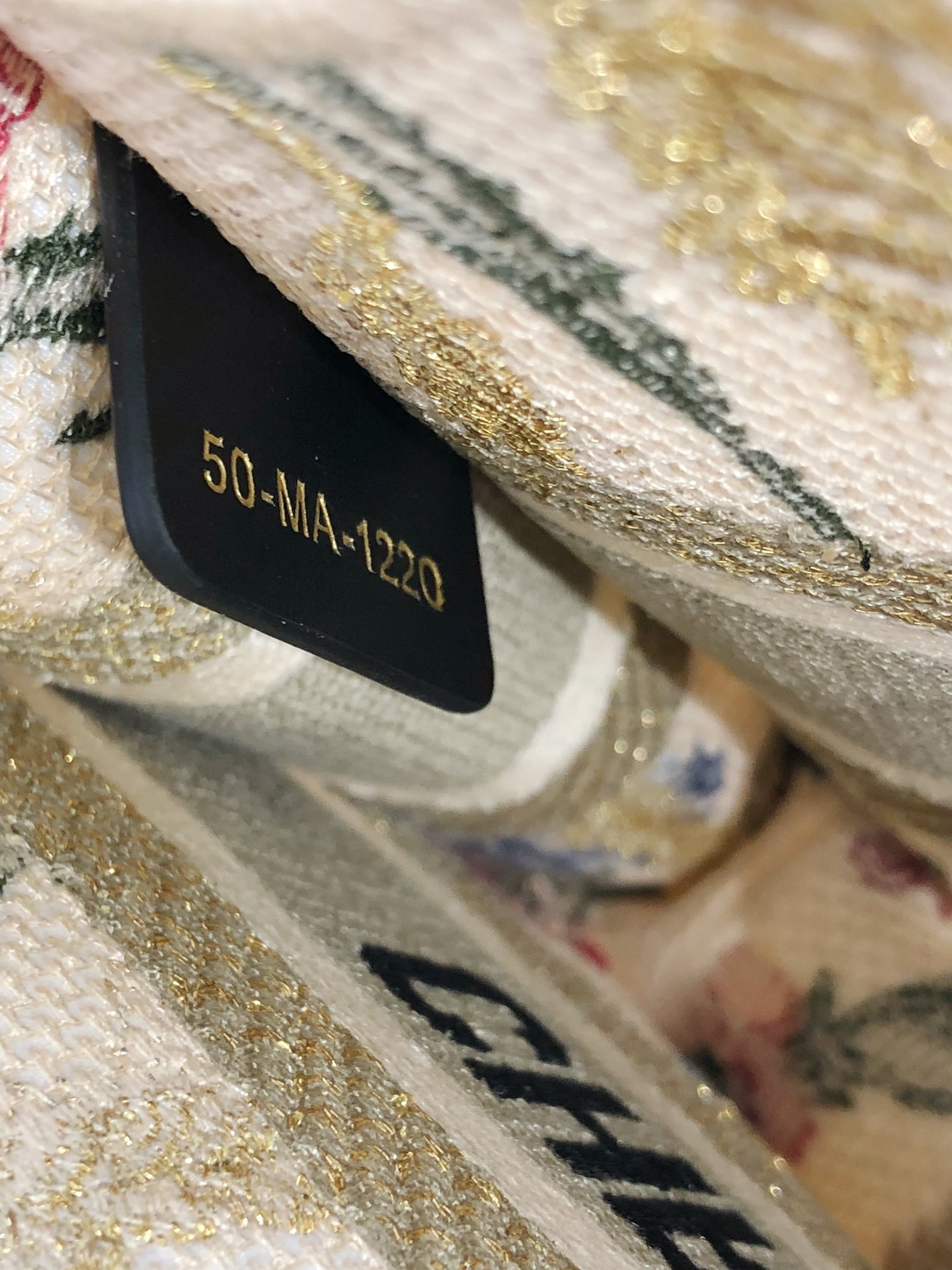 D*or mini book tote-23*17*7cm