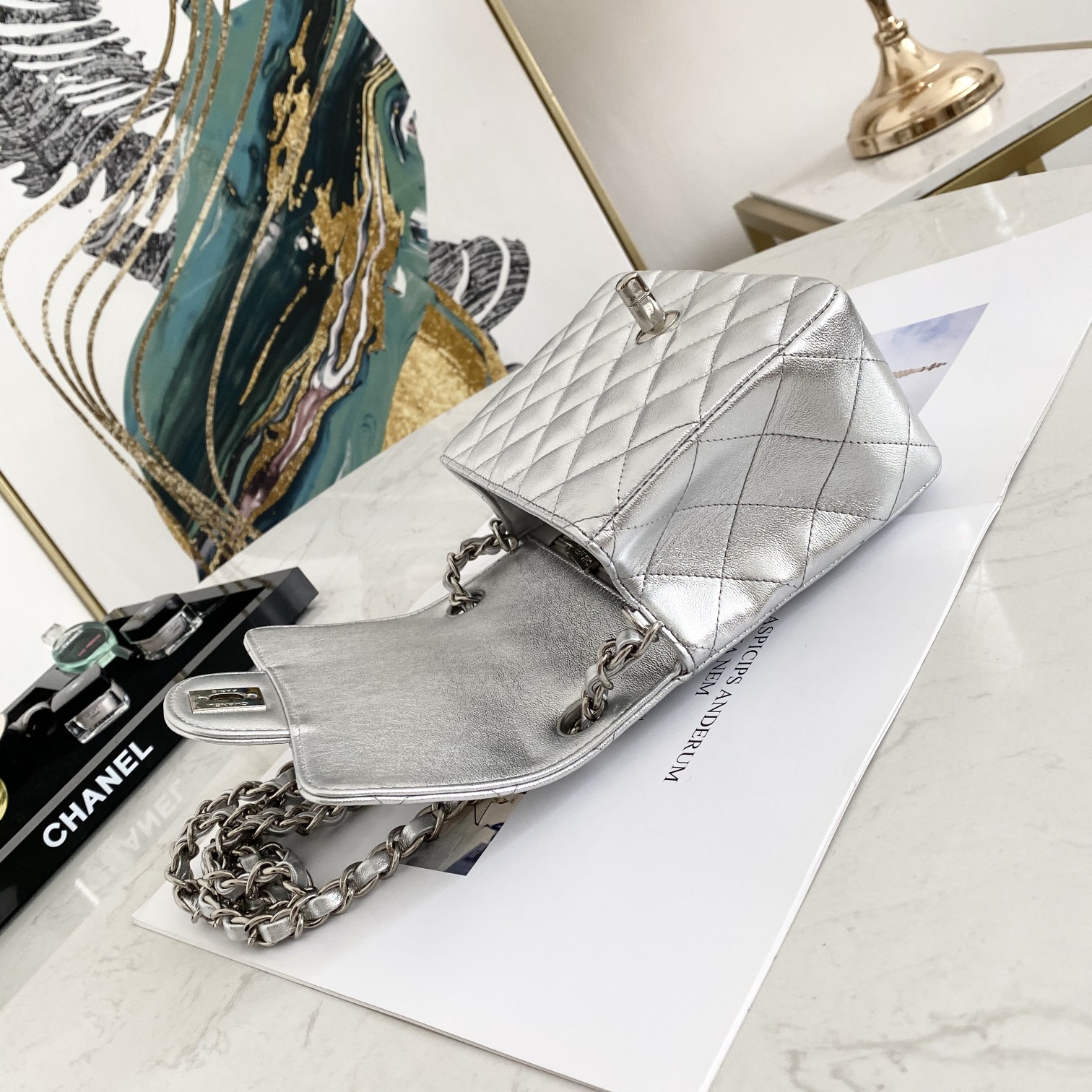 Ch@nel Flap Bag-17CM