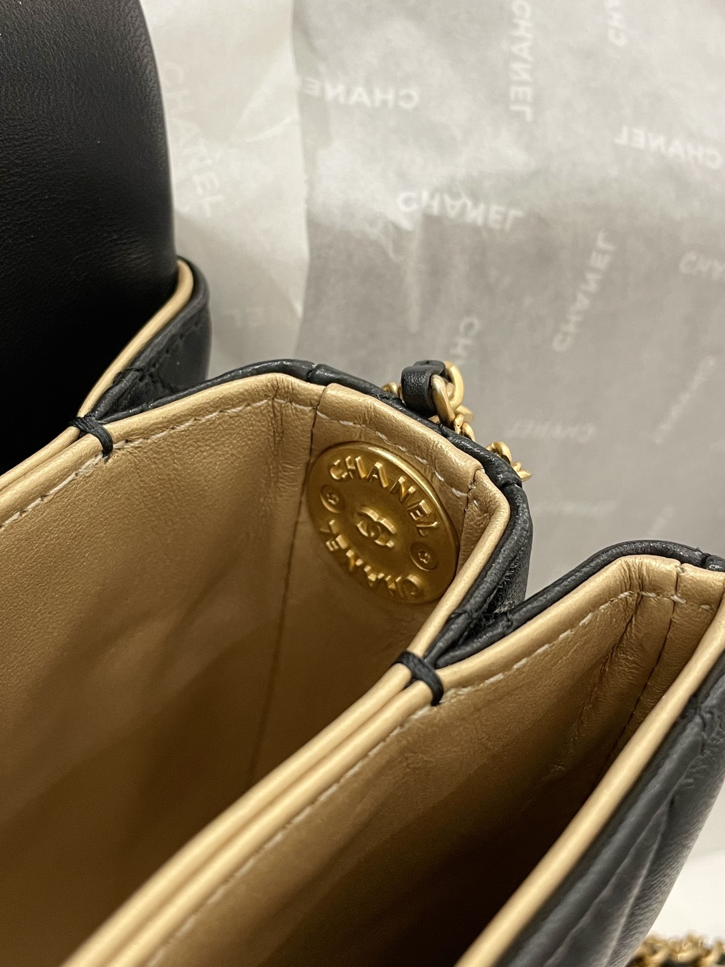 Ch@nel Flap Bag-21.5*14*10CM