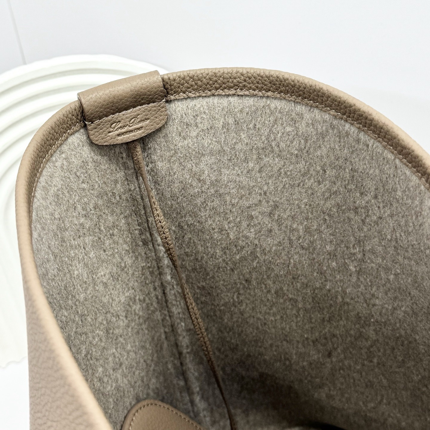 L0r0 P1ana ghiera shopper bag-40*26*18cm