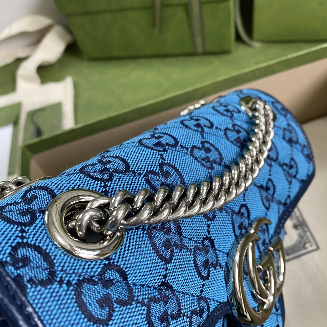 G*u*i marmont bag-14*23*6cm